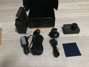 APEMANのC760、ドライブレコーダーの箱の中身