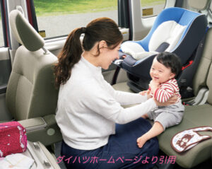 タントは子育てが想像できる仕様