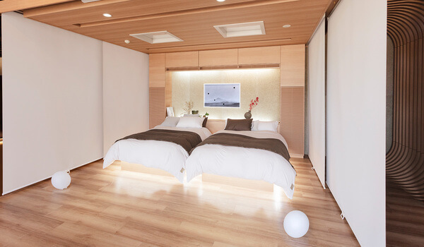 旅館のような住み心地の、&パナソニックのHomeX