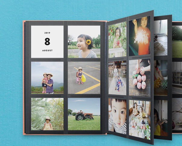 フォトブックにして嬉しい真四角写真、フォトプリントサービス、真四角写真が嬉しいALBUS