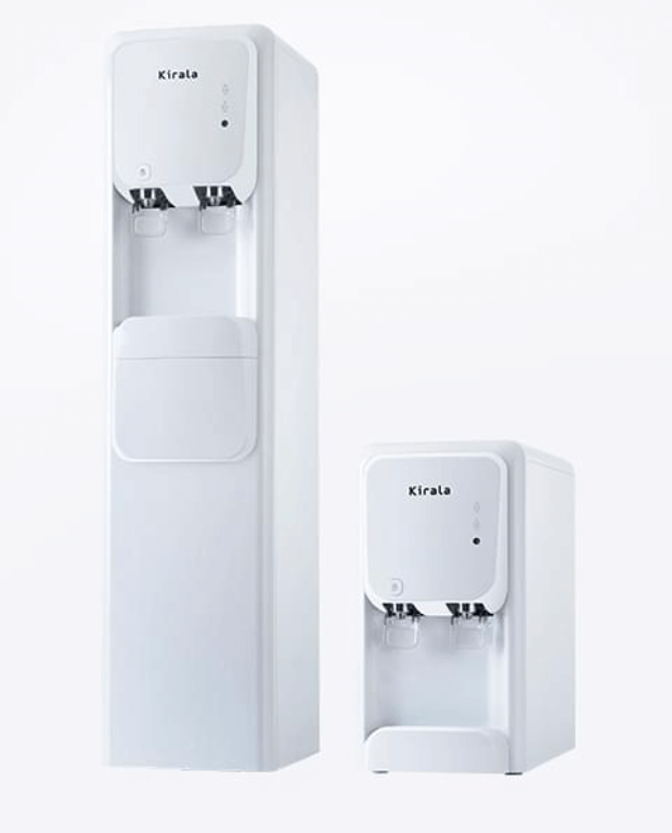 FAMILIAファミリアの外観トールとショート、Kiralaウォーターサーバー
