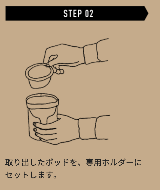 STEP2専用ホルダーにセットする、フレシャスのウォーターサーバー「Slat + Cafe」