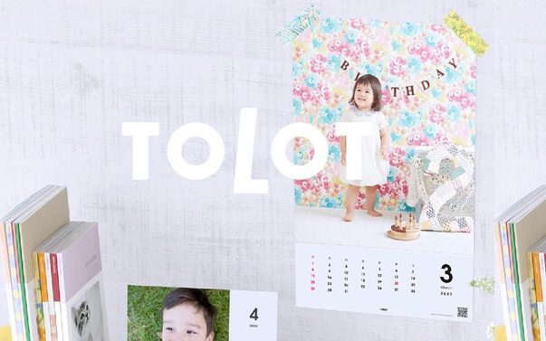 ロゴ、TOLOTのフォトブック・アルバムサービス