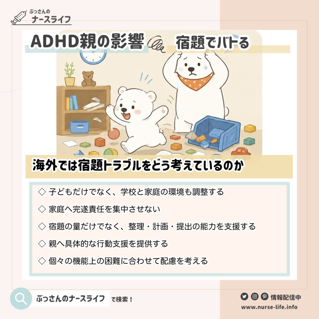 海外では宿題トラブルをどう考えているのか